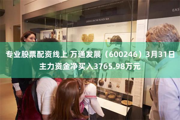 专业股票配资线上 万通发展（600246）3月31日主力资金净买入3765.98万元
