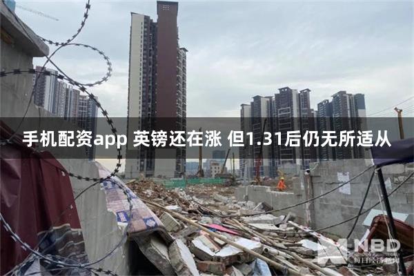 手机配资app 英镑还在涨 但1.31后仍无所适从